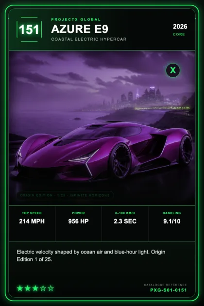 Series 01 card family preview